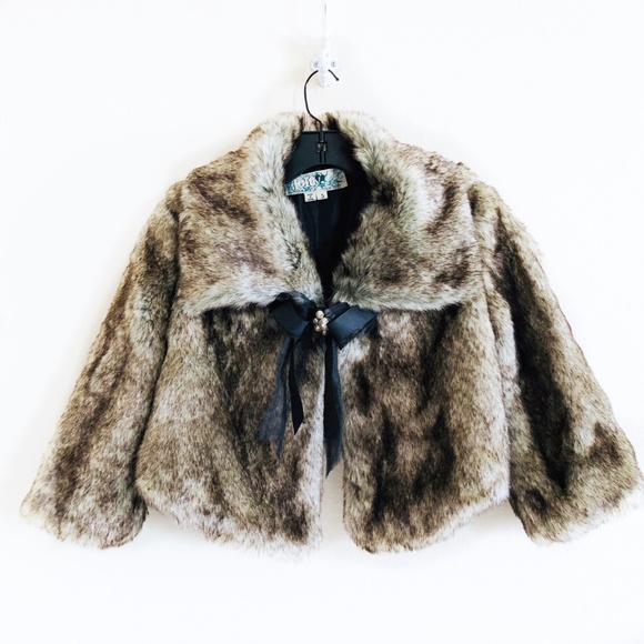 Jolt Jackets & Blazers - 💋SALE! Instant Glam Brown Fox Faux Fur Coat